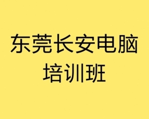 东莞长安电脑培训学校 计算机培训 Office培训 办公软件培训