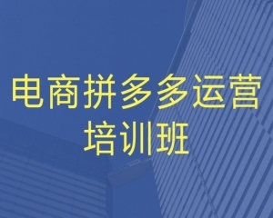 东莞长安拼多多培训班长安附近拼多多运营培训学校